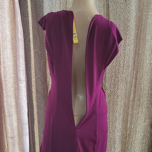 Catherine Malandrino Fuchsia Blush Knit Dress - Picture 7 of 7